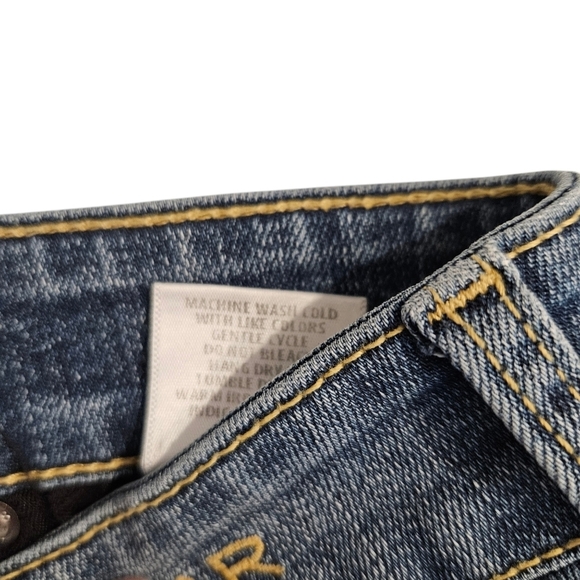 Carmar Ripped Tear Distressed Skinny Jeans - Picture 8 of 8